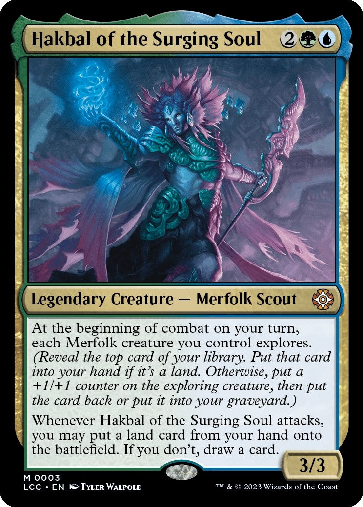 Image for Hakbal of the Surging Soul (3) - Magic: The Gathering