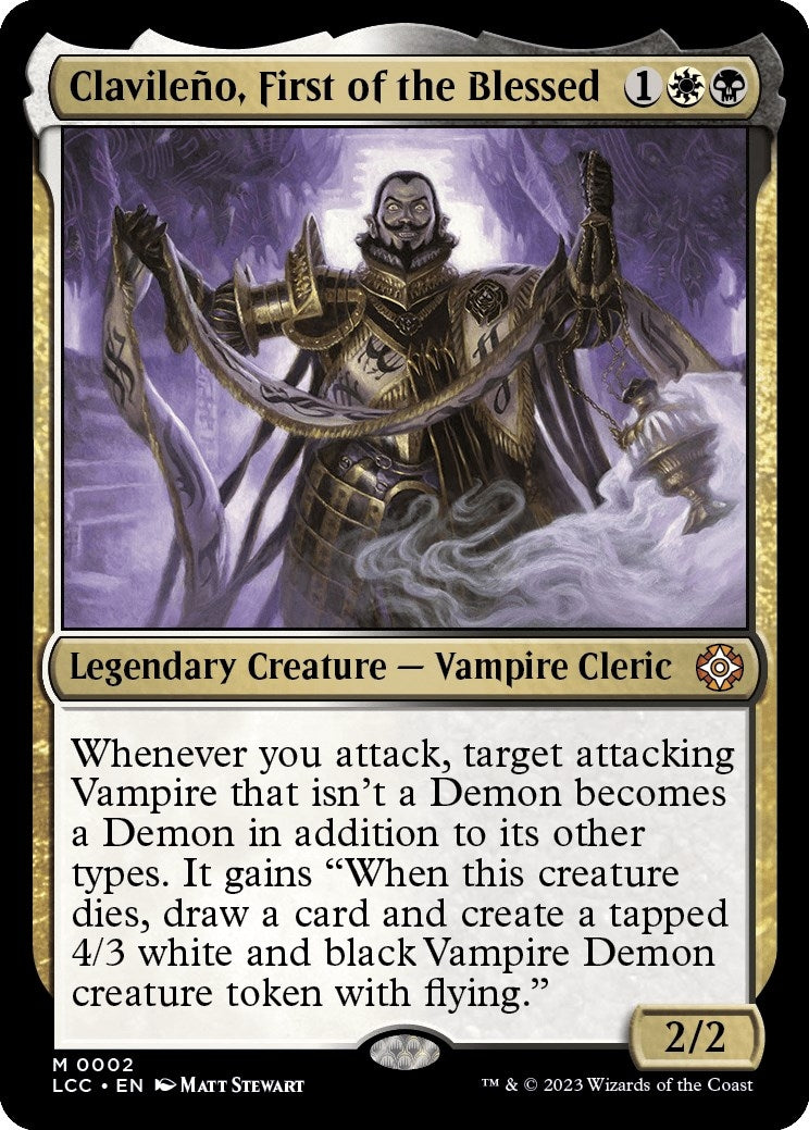 Image for Clavileno, First of the Blessed (2) - Magic: The Gathering