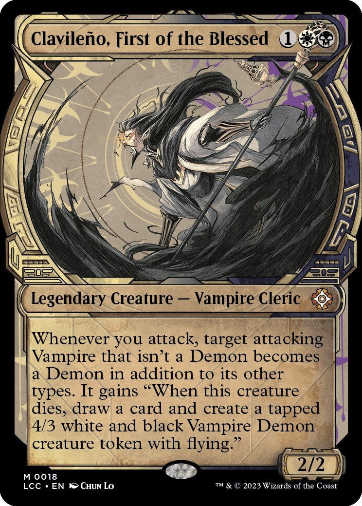 Image for Clavileno, First of the Blessed (Showcase) (18) - Magic: The Gathering