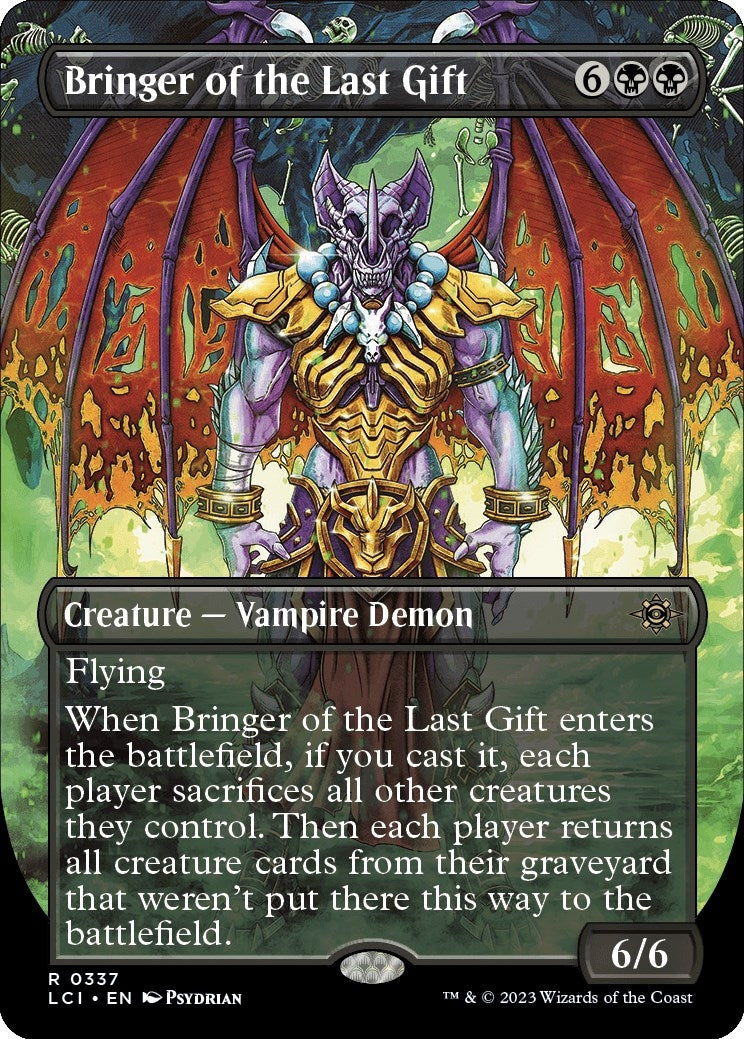 Image for Bringer of the Last Gift (Borderless) (337) (The Lost Caverns of Ixalan) (LCI) - Magic: The Gathering