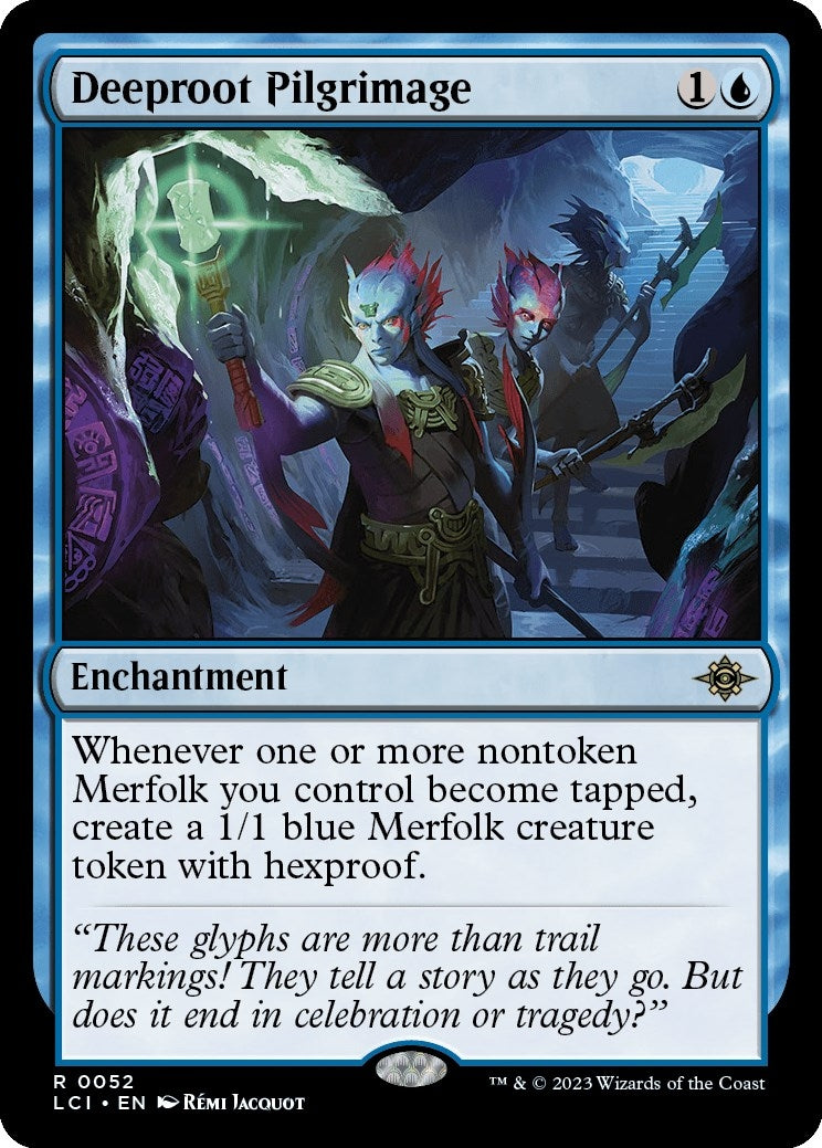 Image for Deeproot Pilgrimage (52) (The Lost Caverns of Ixalan) (LCI) - Magic: The Gathering