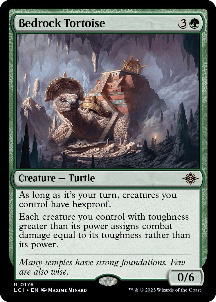Image for Bedrock Tortoise (176) (The Lost Caverns of Ixalan) (LCI) - Magic: The Gathering