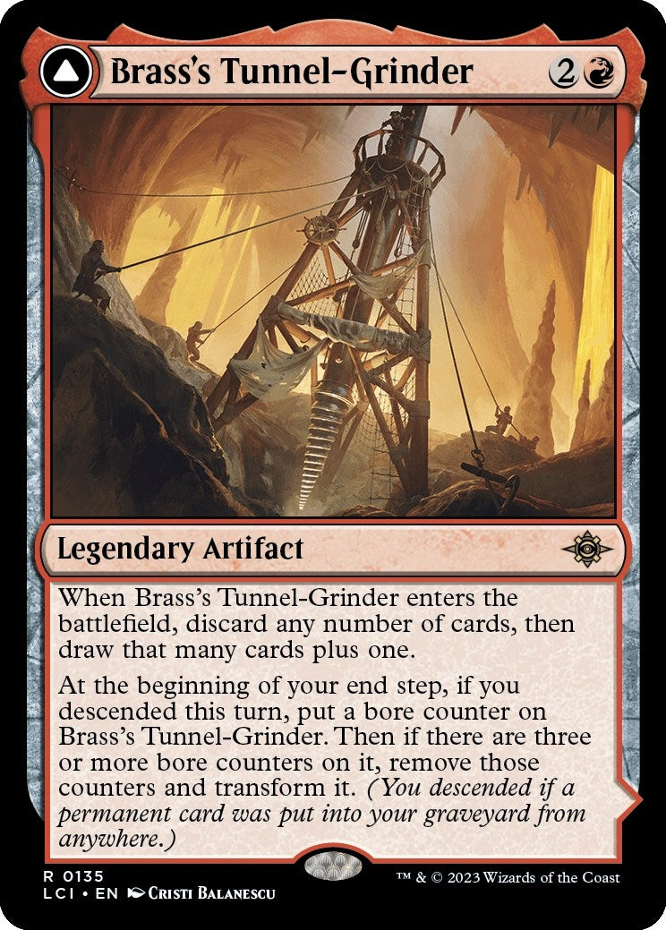Image for Brass's Tunnel-Grinder (135) (The Lost Caverns of Ixalan) (LCI) - Magic: The Gathering