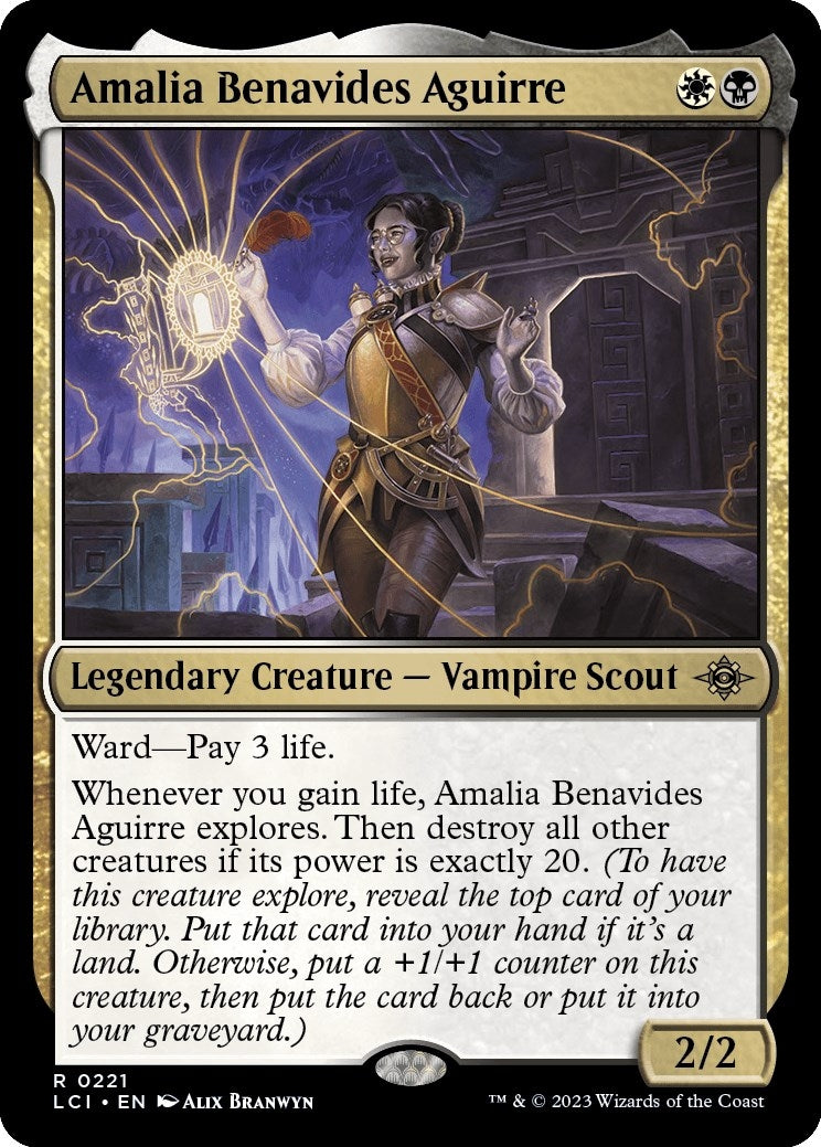 Image for Amalia Benavides Aguirre (221) (The Lost Caverns of Ixalan) (LCI) - Magic: The Gathering