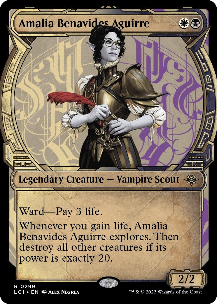 Image for Amalia Benavides Aguirre (Showcase) (299) (The Lost Caverns of Ixalan) (LCI) - Magic: The Gathering