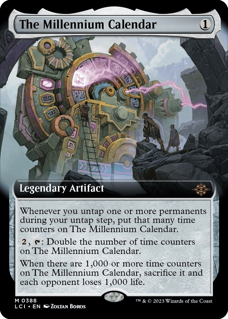 Image for The Millennium Calendar (Extended Art) (388) (The Lost Caverns of Ixalan) (LCI) - Magic: The Gathering
