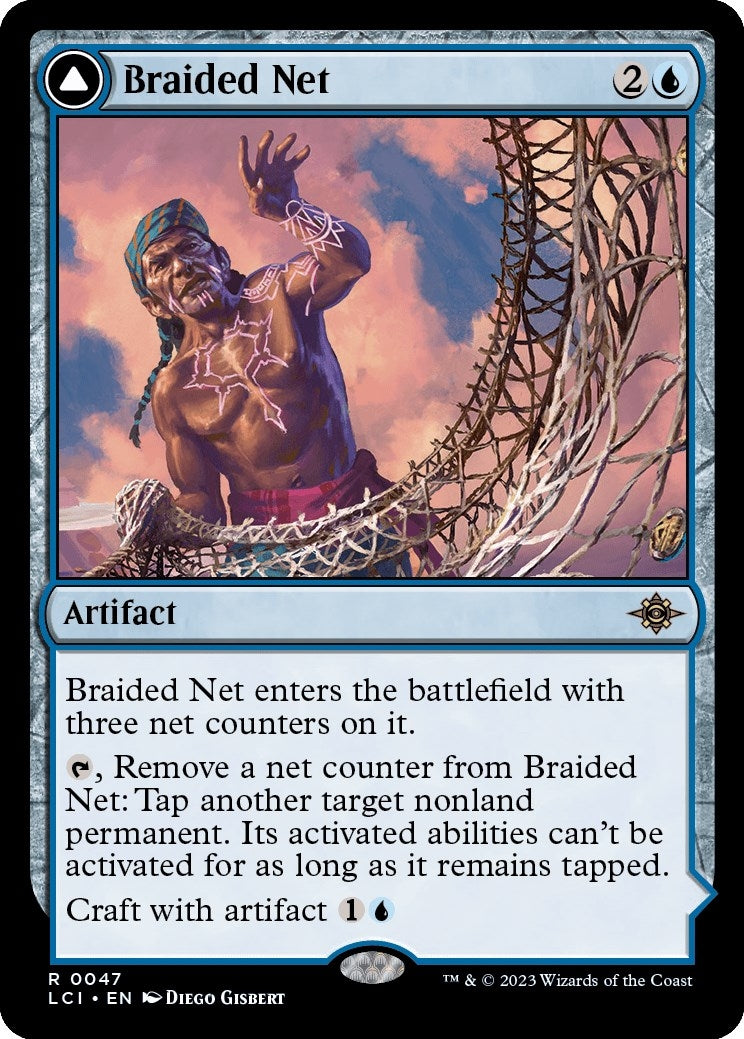 Image for Braided Net (47) (The Lost Caverns of Ixalan) (LCI) - Magic: The Gathering