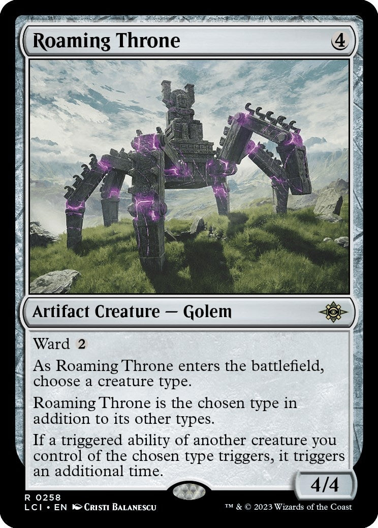 Roaming Throne (258) (The Lost Caverns of Ixalan)
