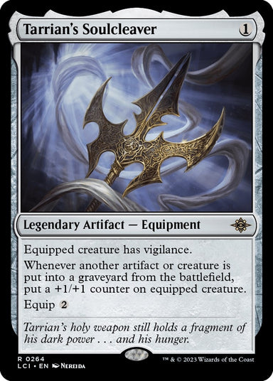 Image for Tarrian's Soulcleaver (264) (The Lost Caverns of Ixalan) - Magic: The Gathering