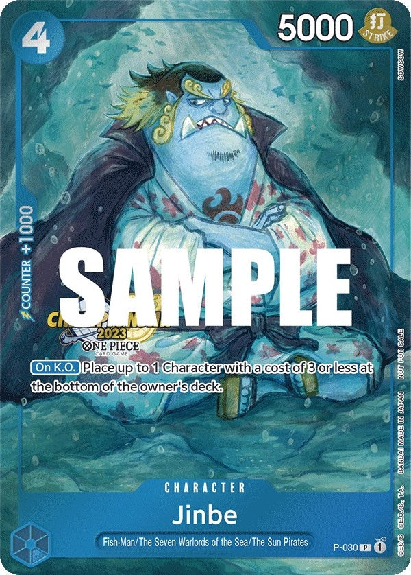 Jinbe (CS 2023 Event Pack) (P-030) (One Piece Promotion Cards)