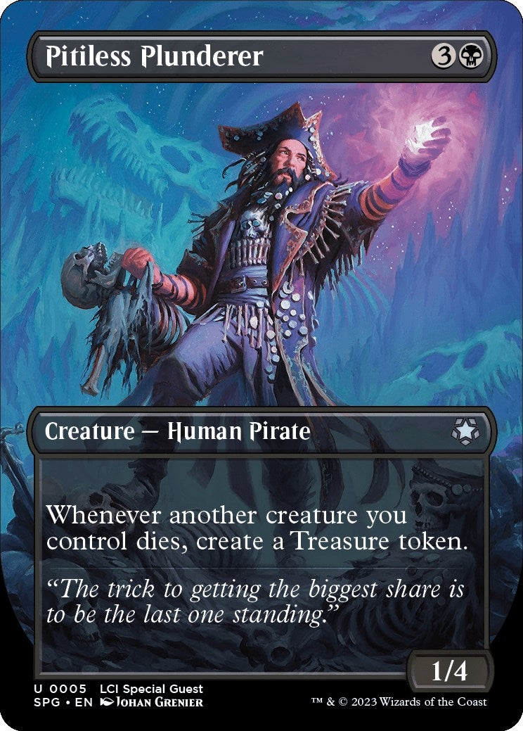 Image for Pitiless Plunderer (Borderless) (5) (Special Guests) - Magic: The Gathering