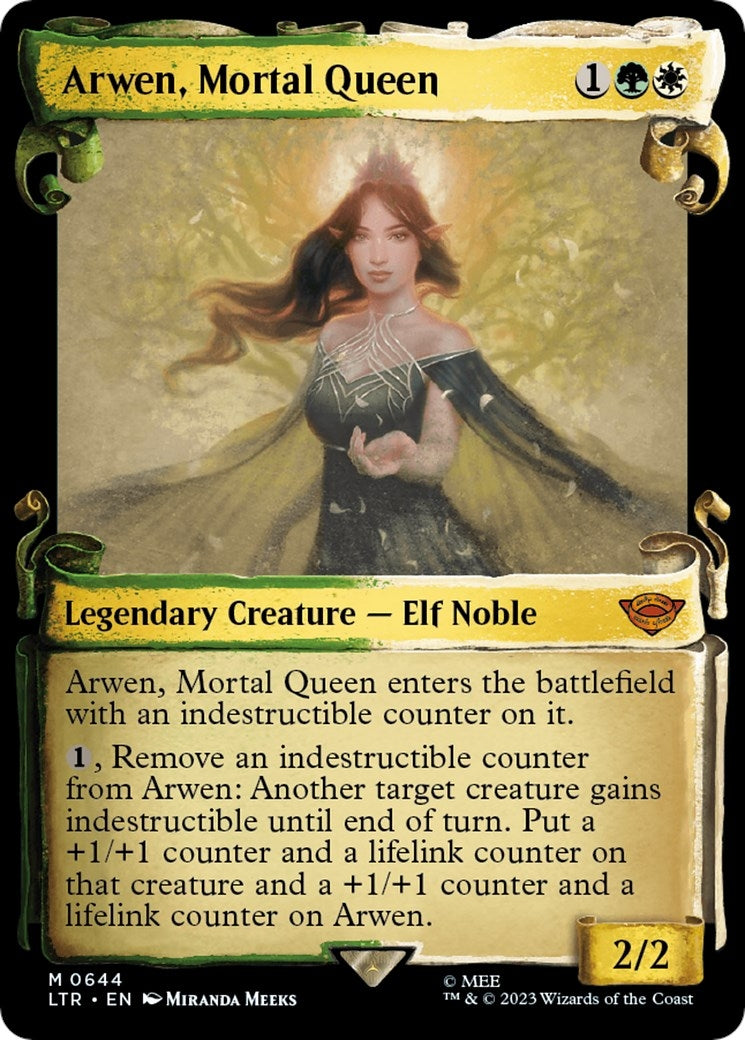 Image for Arwen, Mortal Queen (Showcase Scrolls) (644) (LTR) - Magic: The Gathering