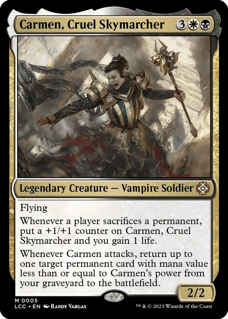 Image for Carmen, Cruel Skymarcher (5) - Magic: The Gathering