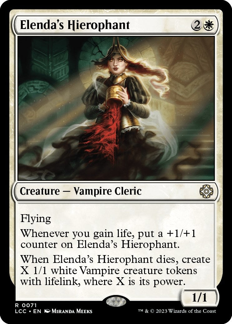 Image for Elenda's Hierophant (71) - Magic: The Gathering