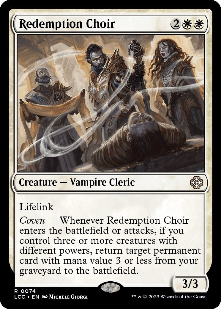 Image for Redemption Choir (74) - Magic: The Gathering
