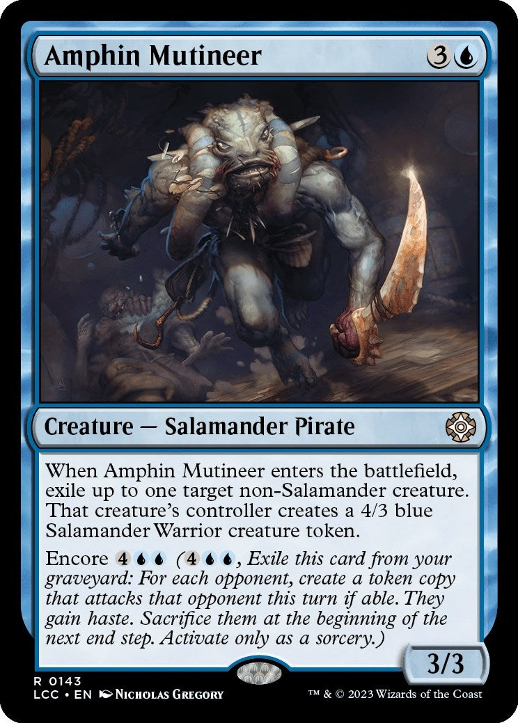 Image for Amphin Mutineer (143) - Magic: The Gathering