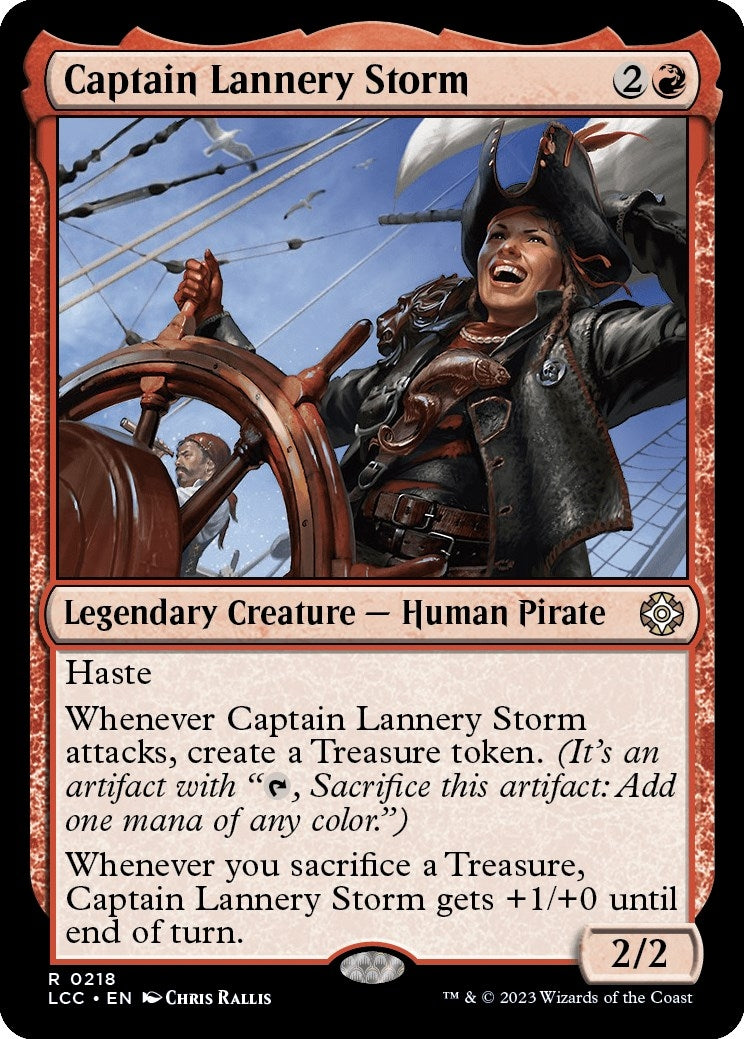 Image for Captain Lannery Storm (218) - Magic: The Gathering