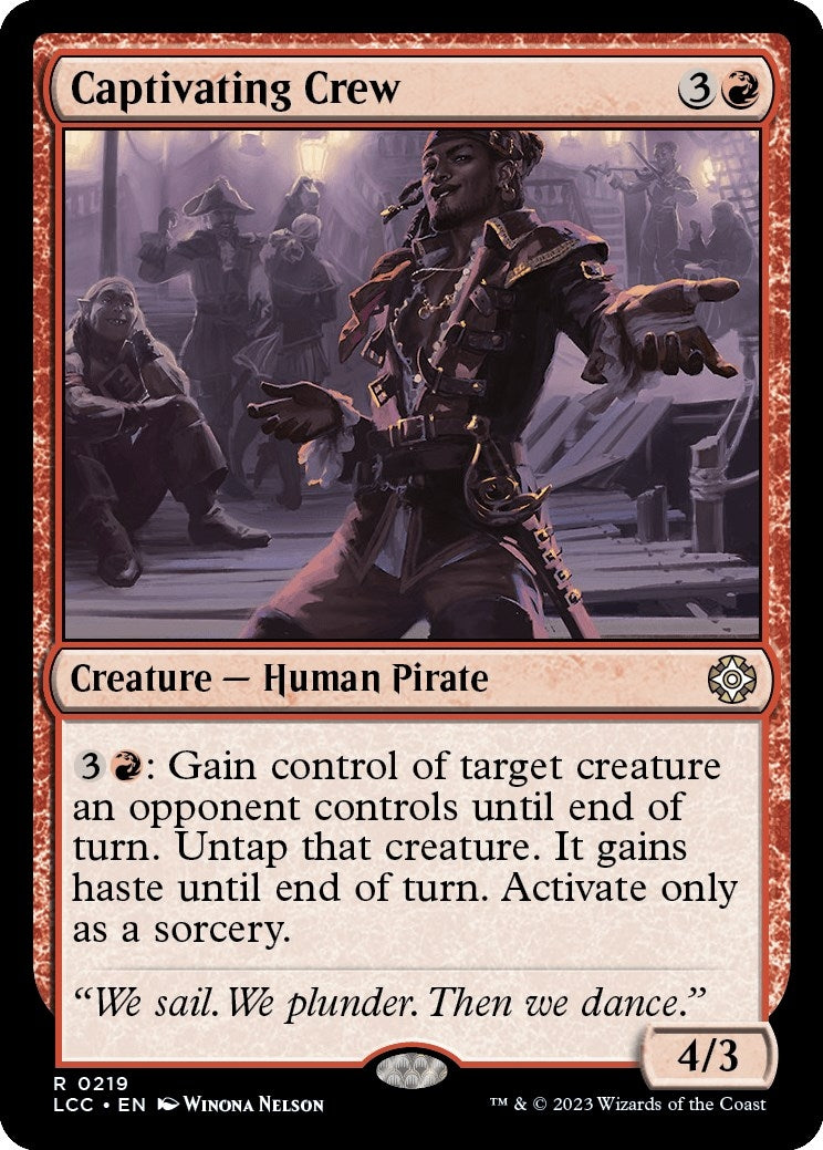 Image for Captivating Crew (219) - Magic: The Gathering