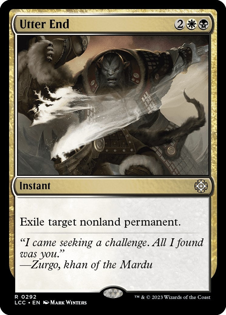 Image for Utter End (292) - Magic: The Gathering