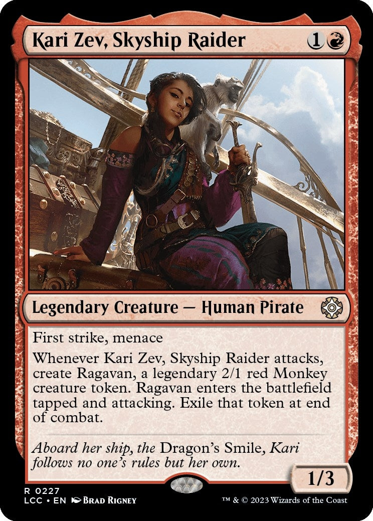 Image for Kari Zev, Skyship Raider (227) - Magic: The Gathering