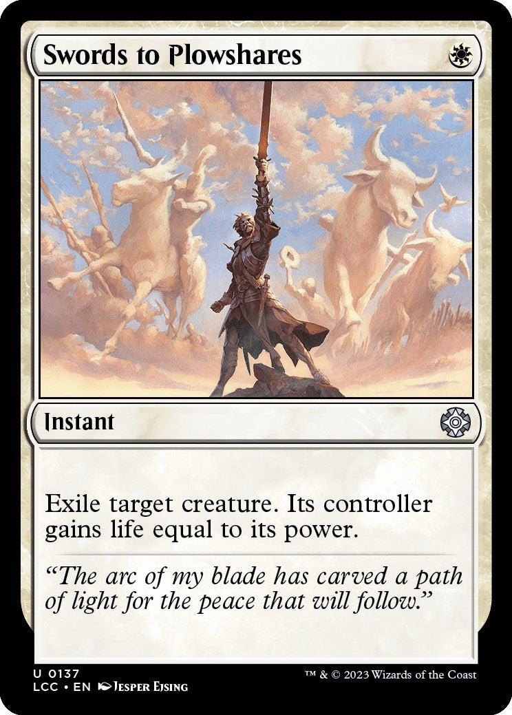 Image for Swords to Plowshares (137) - Magic: The Gathering