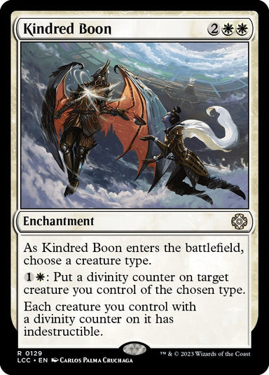 Image for Kindred Boon (129) - Magic: The Gathering