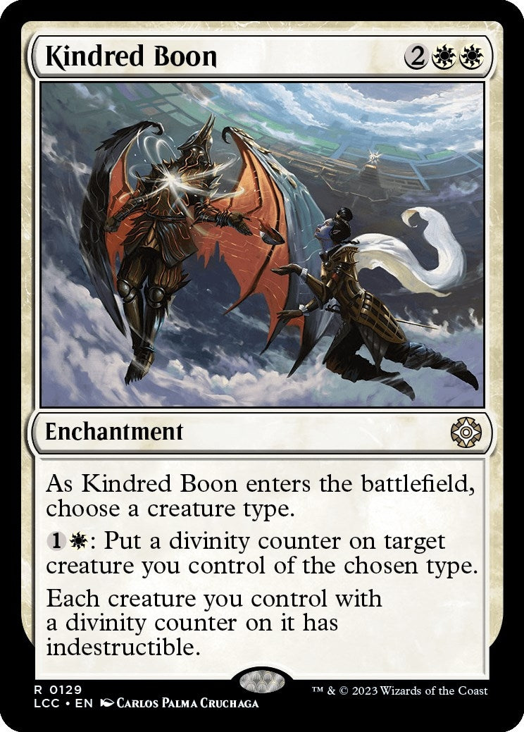 Image for Kindred Boon (129) - Magic: The Gathering
