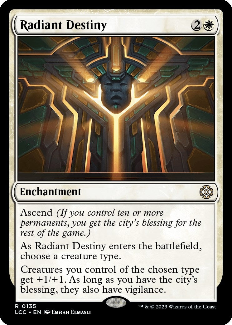 Image for Radiant Destiny (135) - Magic: The Gathering