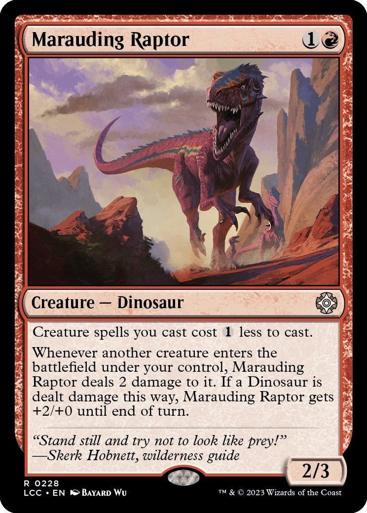 Image for Marauding Raptor (228) - Magic: The Gathering