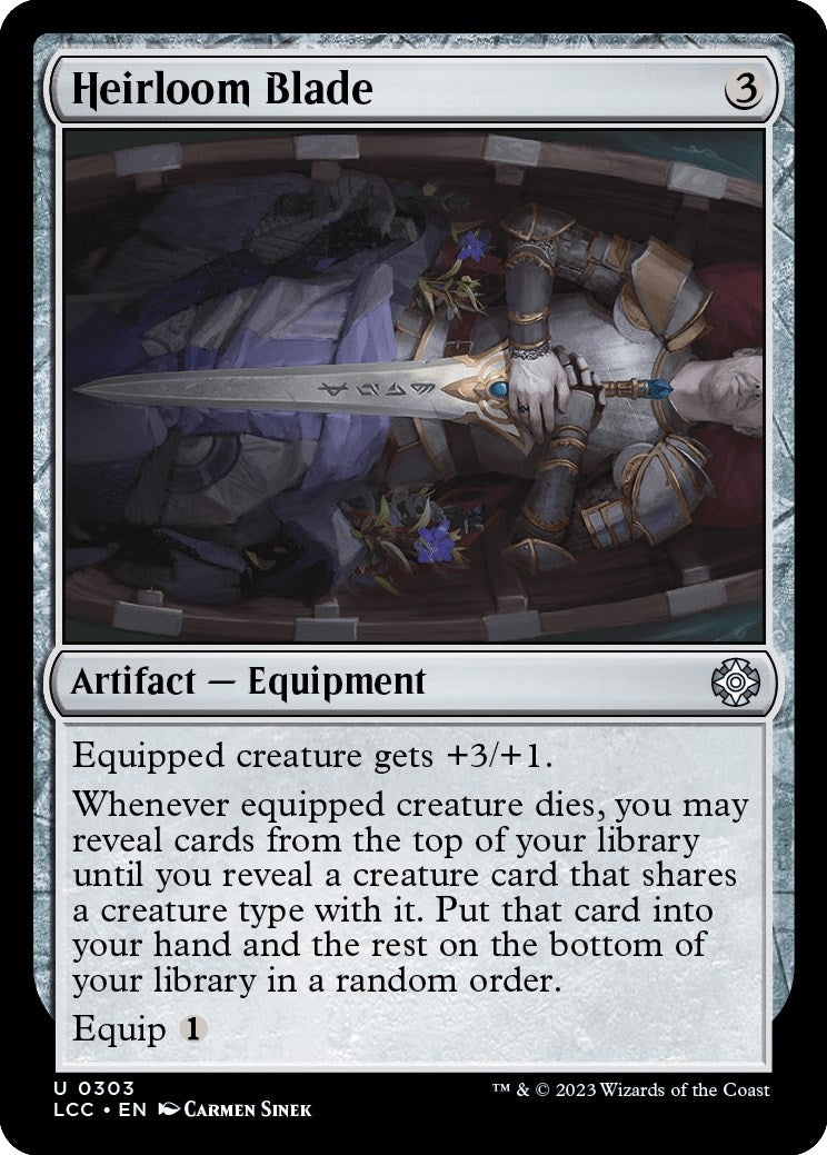 Image for Heirloom Blade (303) - Magic: The Gathering