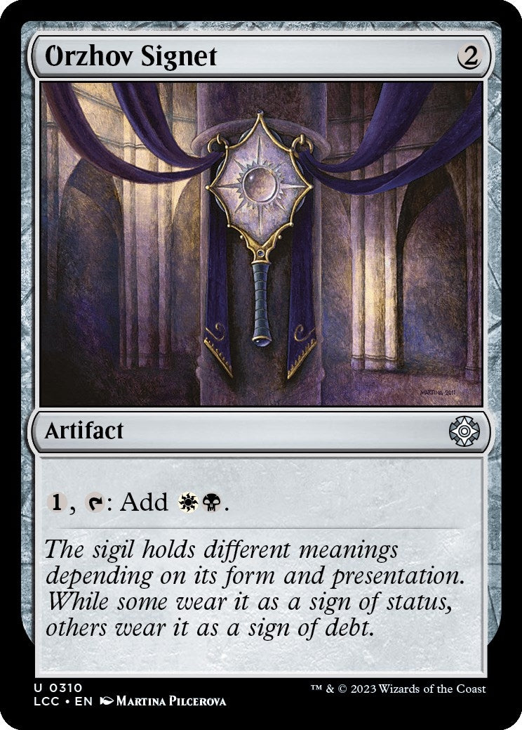 Image for Orzhov Signet (310) - Magic: The Gathering