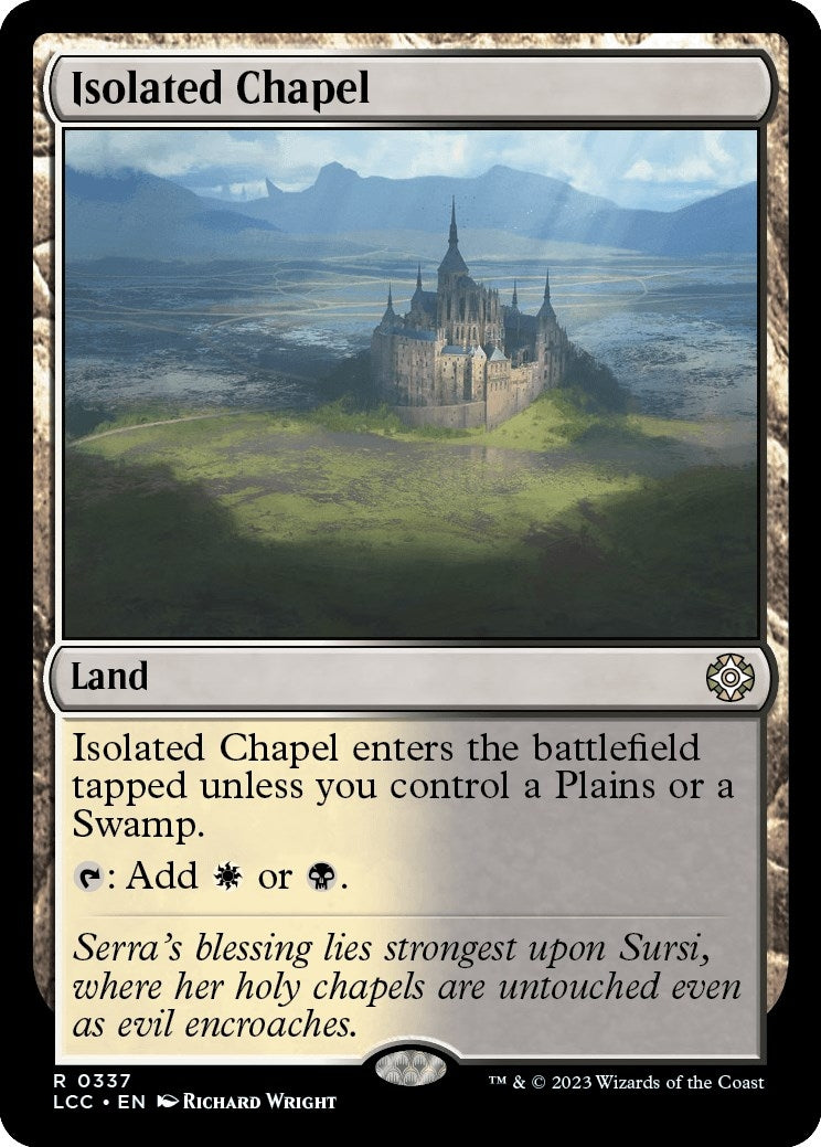 Image for Isolated Chapel (337) - Magic: The Gathering