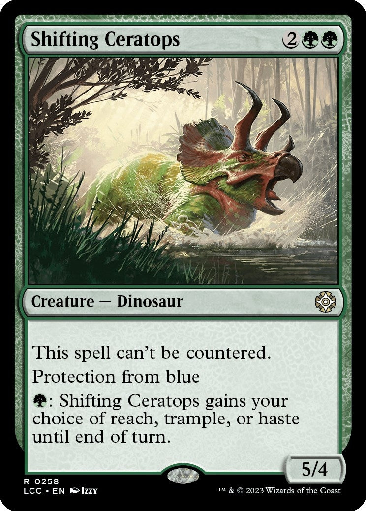 Image for Shifting Ceratops (258) - Magic: The Gathering