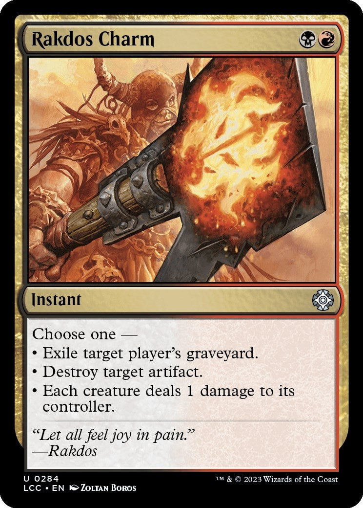 Image for Rakdos Charm (284) - Magic: The Gathering