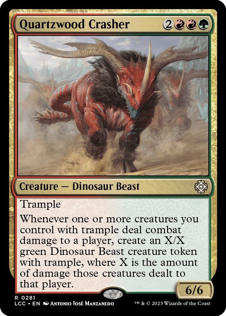 Image for Quartzwood Crasher (281) - Magic: The Gathering