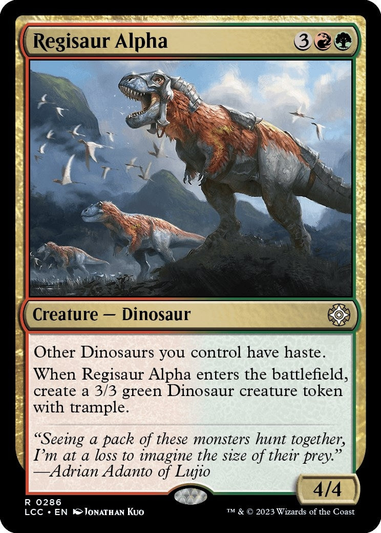 Image for Regisaur Alpha (286) - Magic: The Gathering