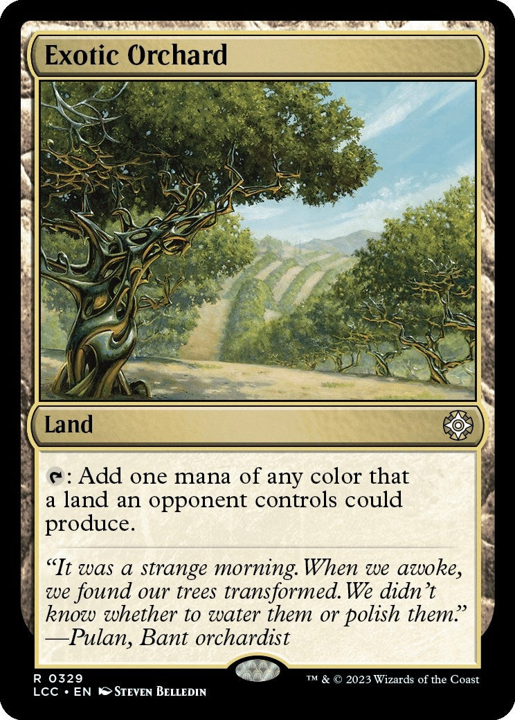 Image for Exotic Orchard (329) - Magic: The Gathering
