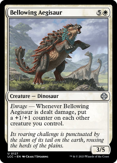 Image for Bellowing Aegisaur (127) - Magic: The Gathering