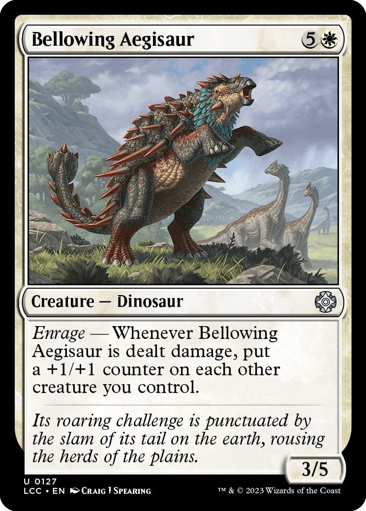 Image for Bellowing Aegisaur (127) - Magic: The Gathering