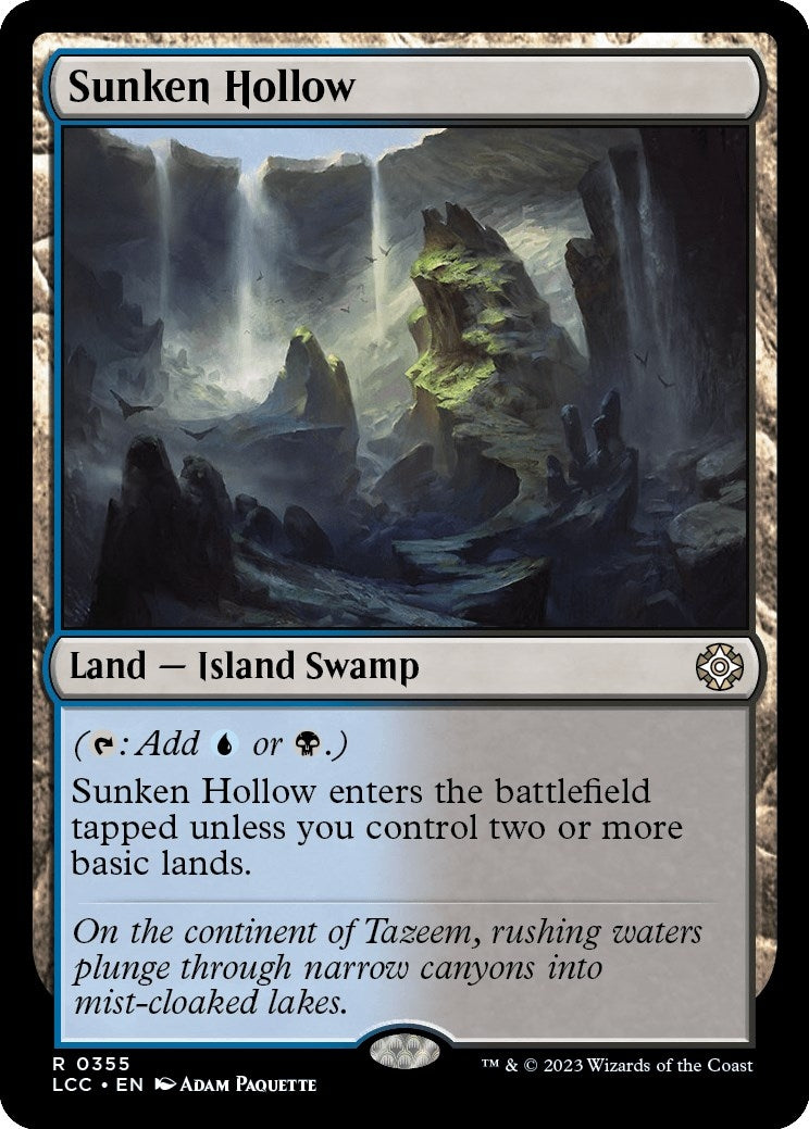 Image for Sunken Hollow (355) - Magic: The Gathering