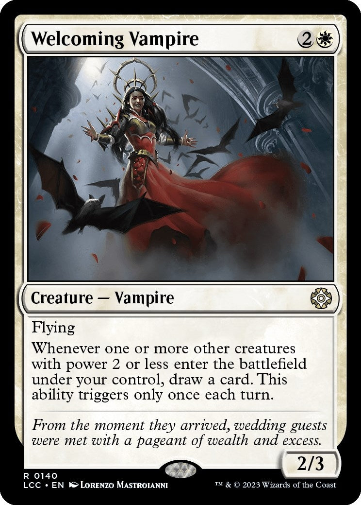 Image for Welcoming Vampire (140) - Magic: The Gathering