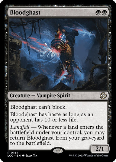 Image for Bloodghast (184) - Magic: The Gathering