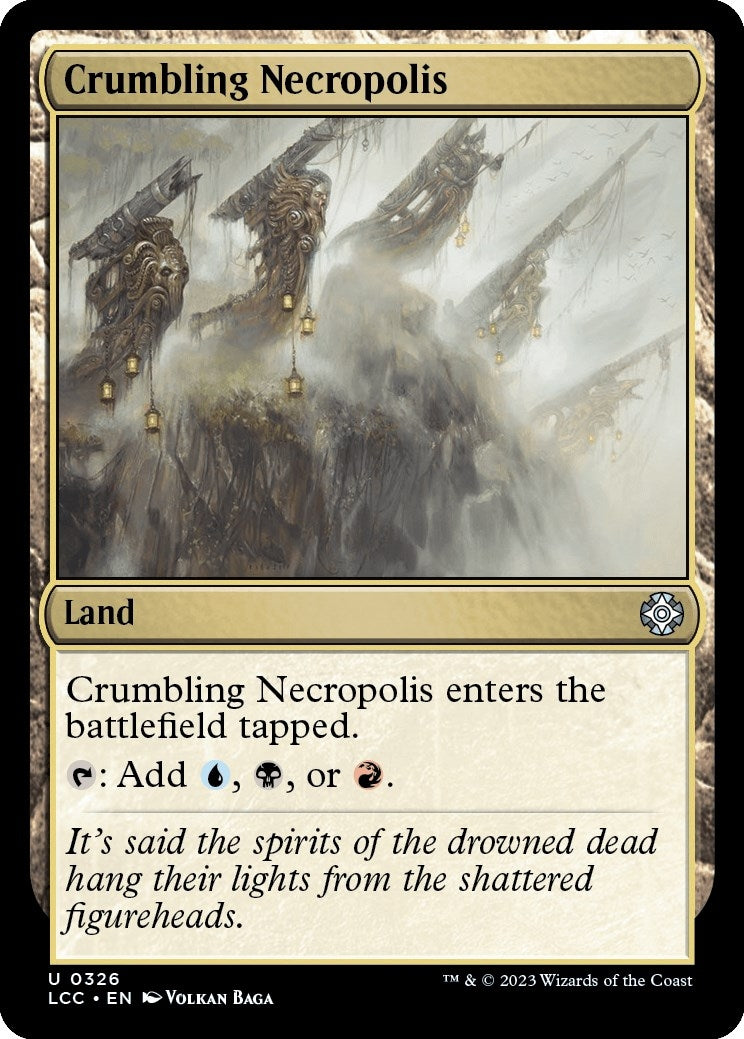 Image for Crumbling Necropolis (326) - Magic: The Gathering