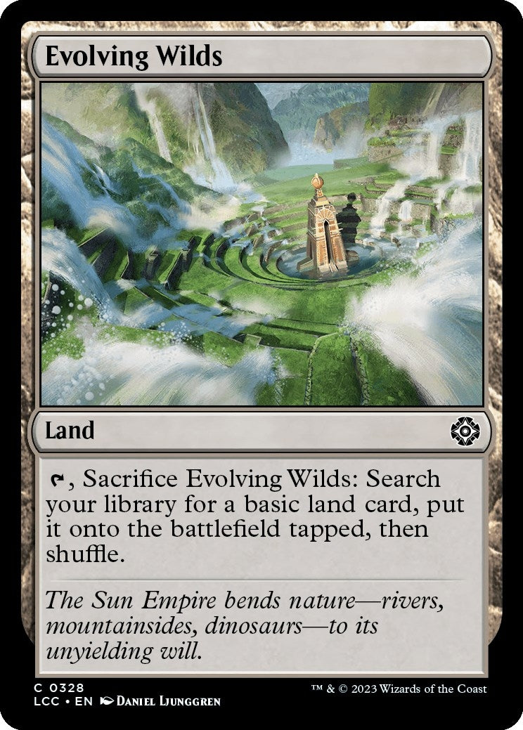 Image for Evolving Wilds (328) - Magic: The Gathering