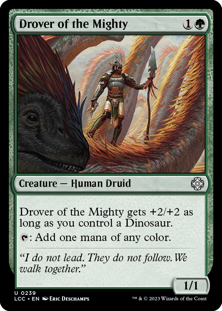 Image for Drover of the Mighty (239) - Magic: The Gathering