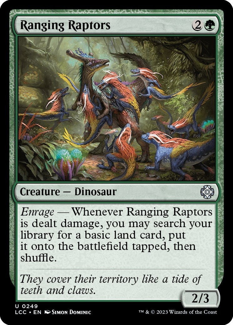 Image for Ranging Raptors (249) - Magic: The Gathering