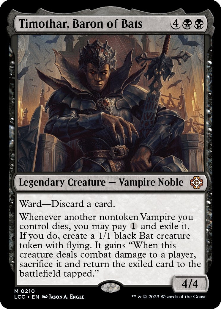 Image for Timothar, Baron of Bats (210) - Magic: The Gathering