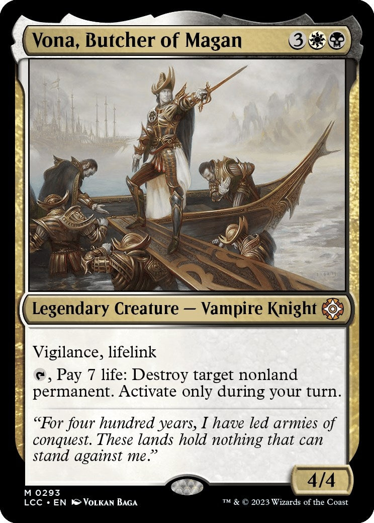 Image for Vona, Butcher of Magan (293) - Magic: The Gathering