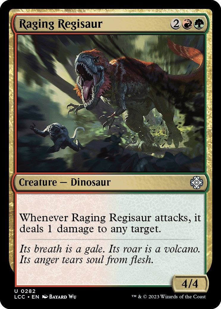 Image for Raging Regisaur (282) - Magic: The Gathering