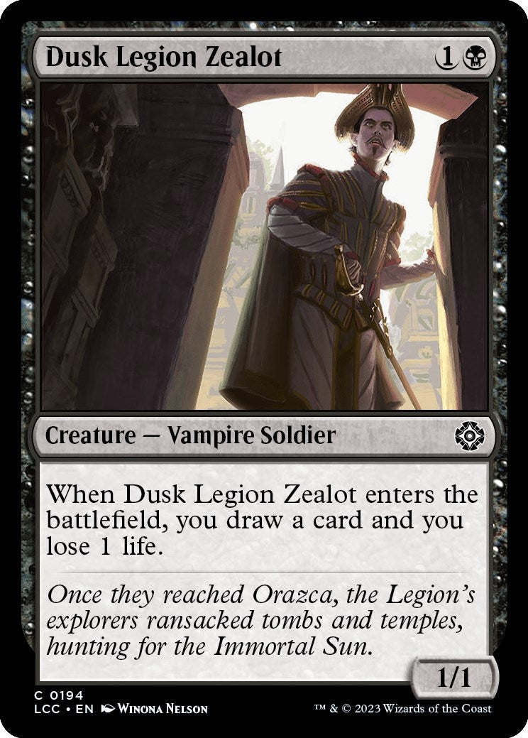 Image for Dusk Legion Zealot (194) - Magic: The Gathering